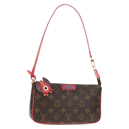 Louis Vuitton Pochette Accessoires NM Limited Edition Totem Monogram Canvas, Brown, Canvas, Clutch