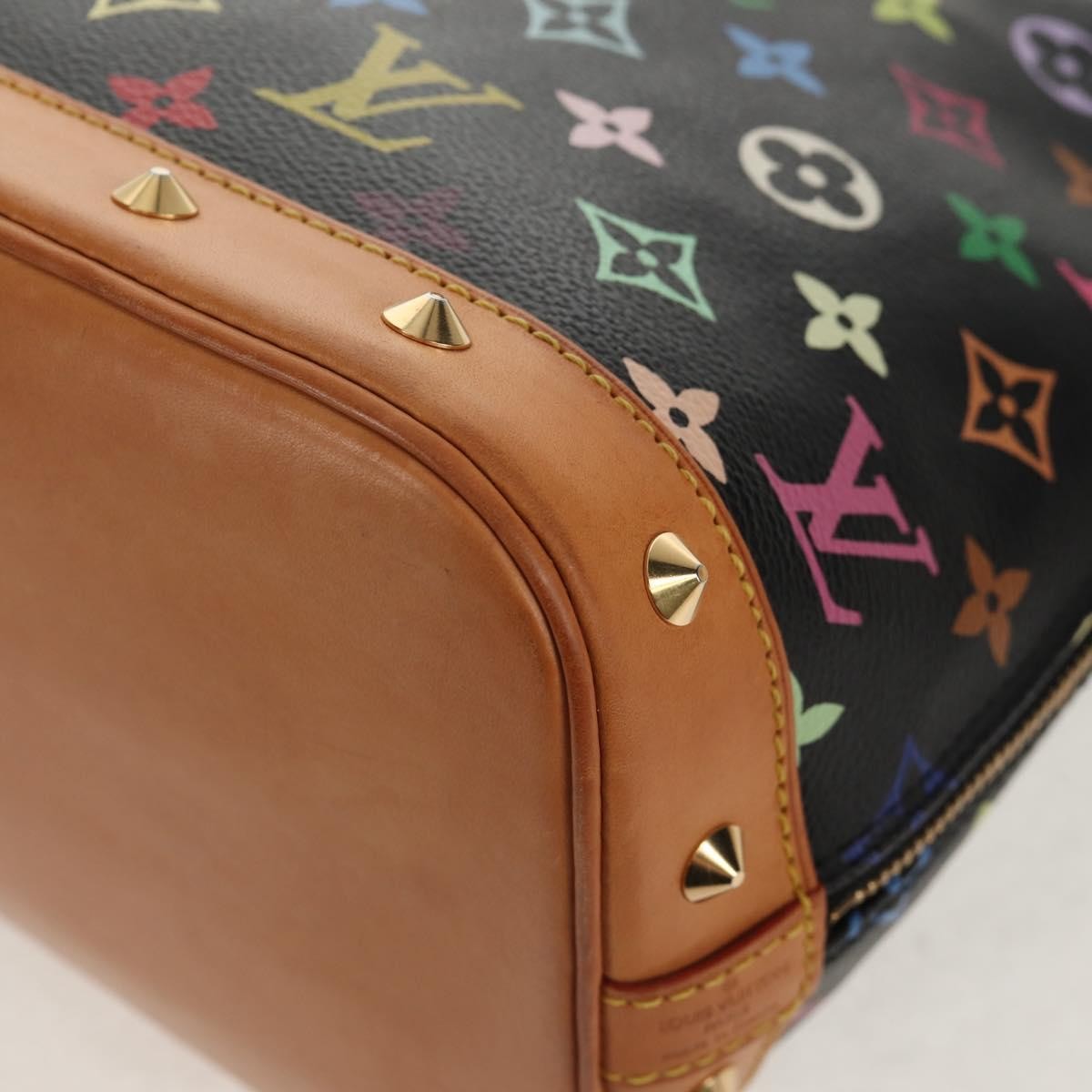 Louis Vuitton Alma Handbag Monogram Multicolor, MULTICOLOUR, CANVAS, Handbag