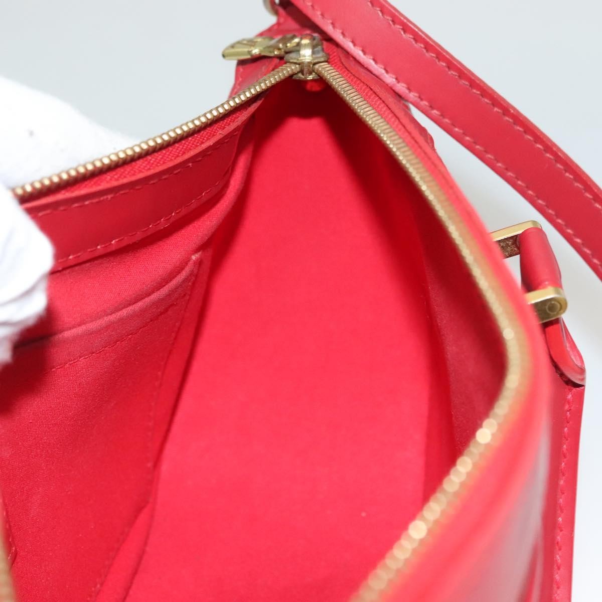 Louis Vuitton Danura Handbag Epi, RED, LEATHER, Handbag