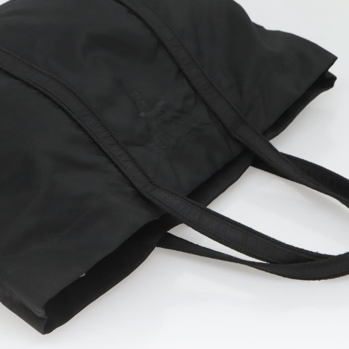 Prada Vintage Tote Tessuto, BLACK, NYLON, Tote bag