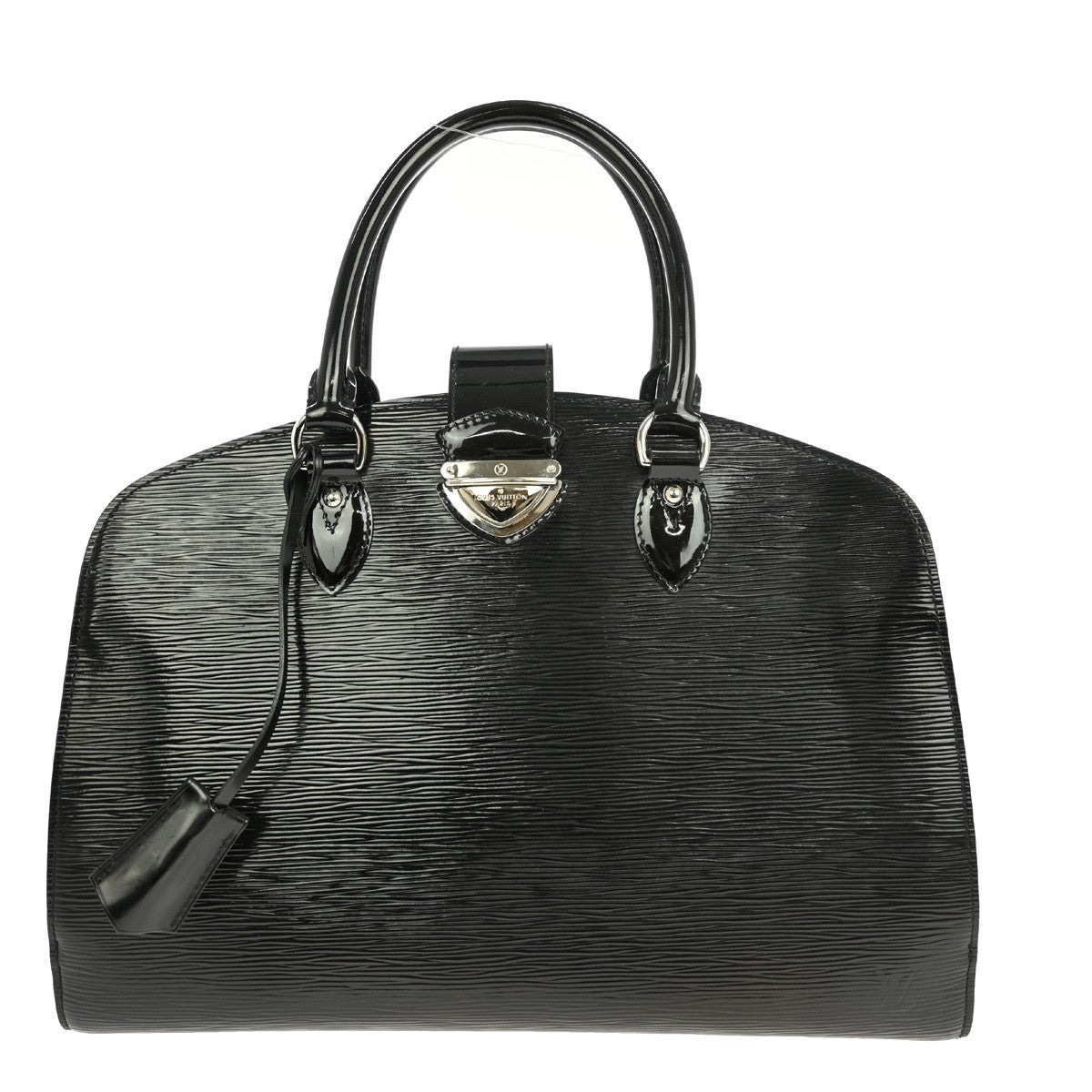 Louis Vuitton Pont Neuf Handbag Electric Epi Leather, BLACK, LEATHER, Handbag