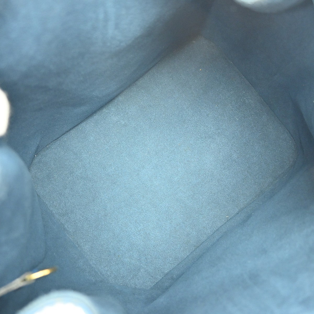 Louis Vuitton Petit Noe Handbag Epi Leather, BLUE, LEATHER, Shoulder bag