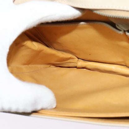 Celine Shoulder Bag Leather, BEIGE, LEATHER, Shoulder bag