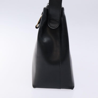 Salvatore Ferragamo Vala Shoulder Bag Leather, NAVY, LEATHER, Shoulder bag