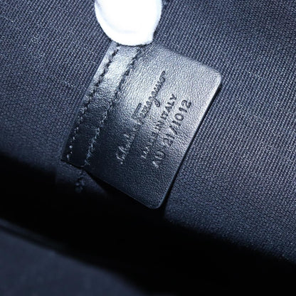 Salvatore Ferragamo Gancini Travel Tote Gancini Jacquard, BEIGE, CANVAS, Tote bag