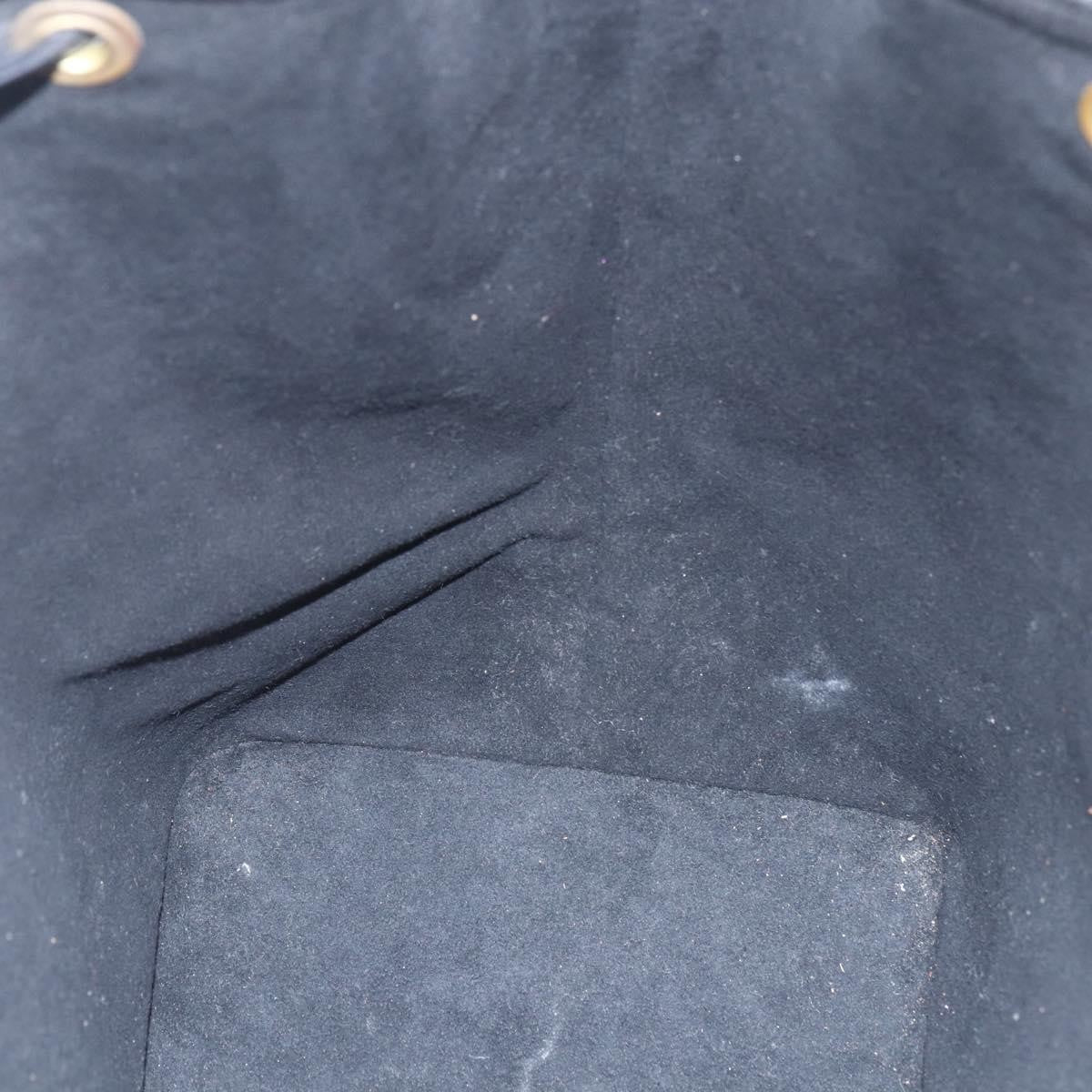 Louis Vuitton Petit Noe Handbag Epi Leather, BLUE, LEATHER, Shoulder bag