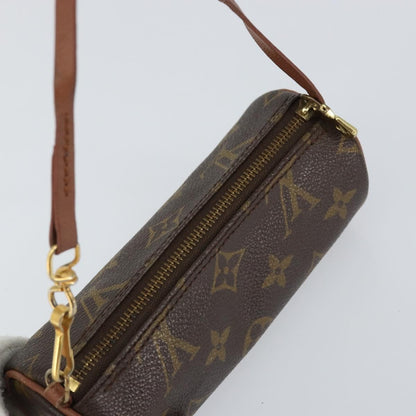Louis Vuitton Papillon Pochette Monogram Canvas, BROWN, CANVAS, Clutche & pouche
