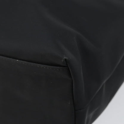 Salvatore Ferragamo Gancini Tote Nylon, BLACK, NYLON, Tote bag