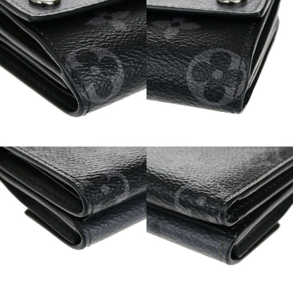Louis Vuitton Discovery Wallet Reverse Monogram Eclipse Canvas, BLACK, CANVAS, Wallets