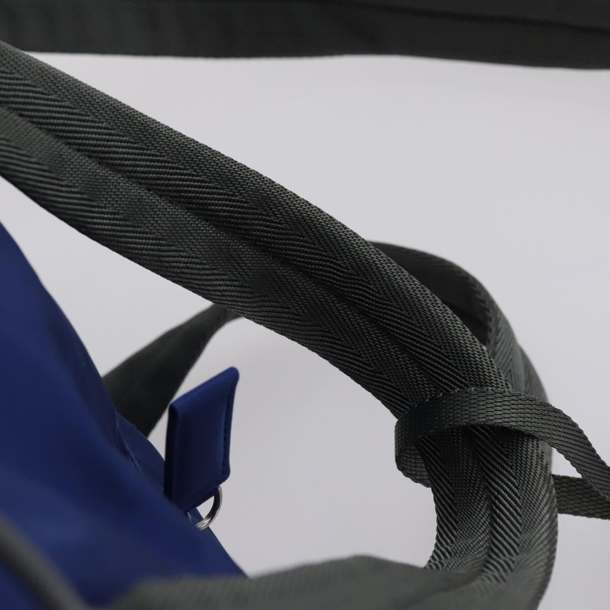 Prada Convertible Weekender Bag Tessuto, BLUE, NYLON, Travel bag