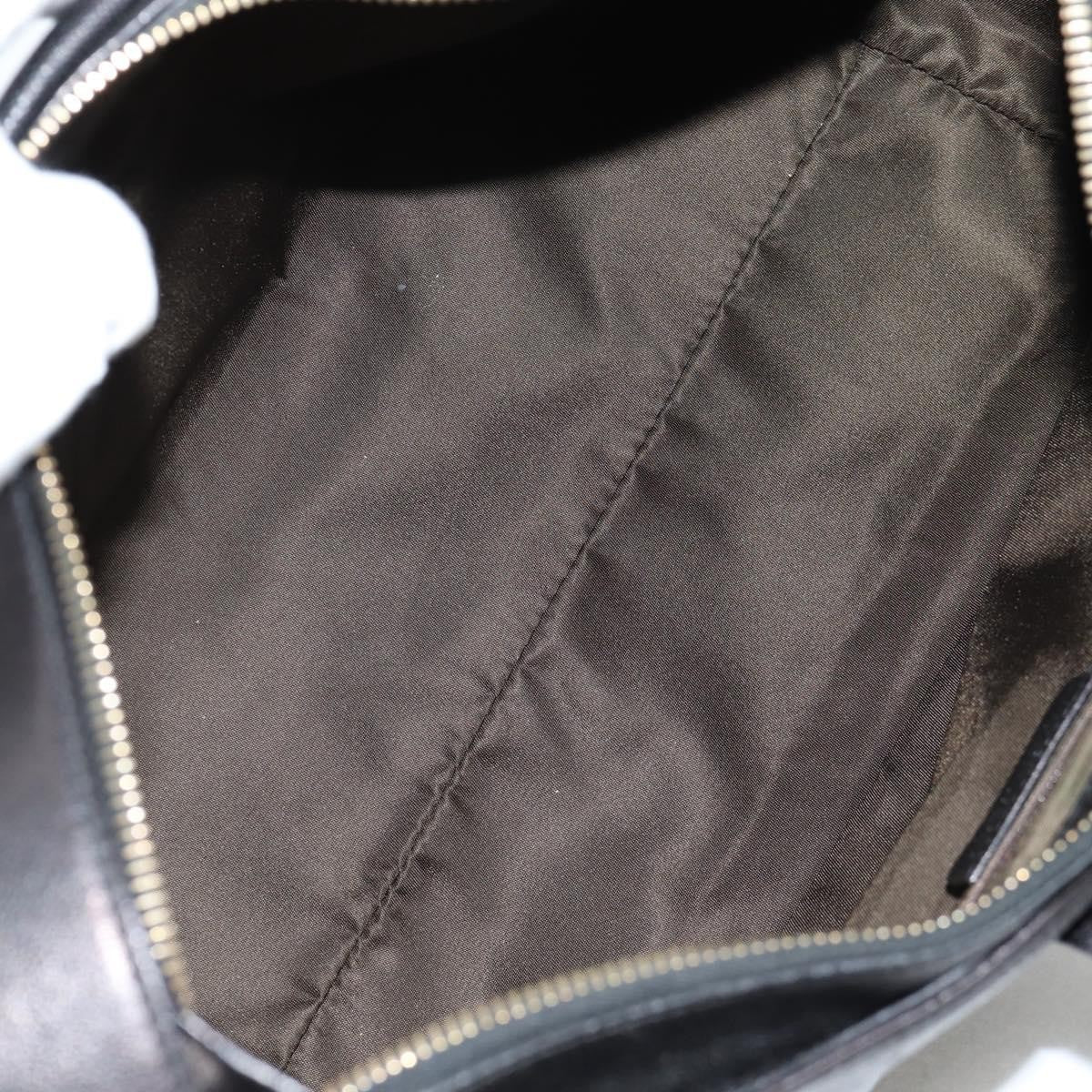 Bvlgari Chandra Top Handle Bag Leather, BLACK, LEATHER, Shoulder bag