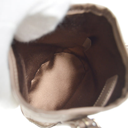 Louis Vuitton Bucket Bag Monogram Satin, BROWN, SATIN, Handbag