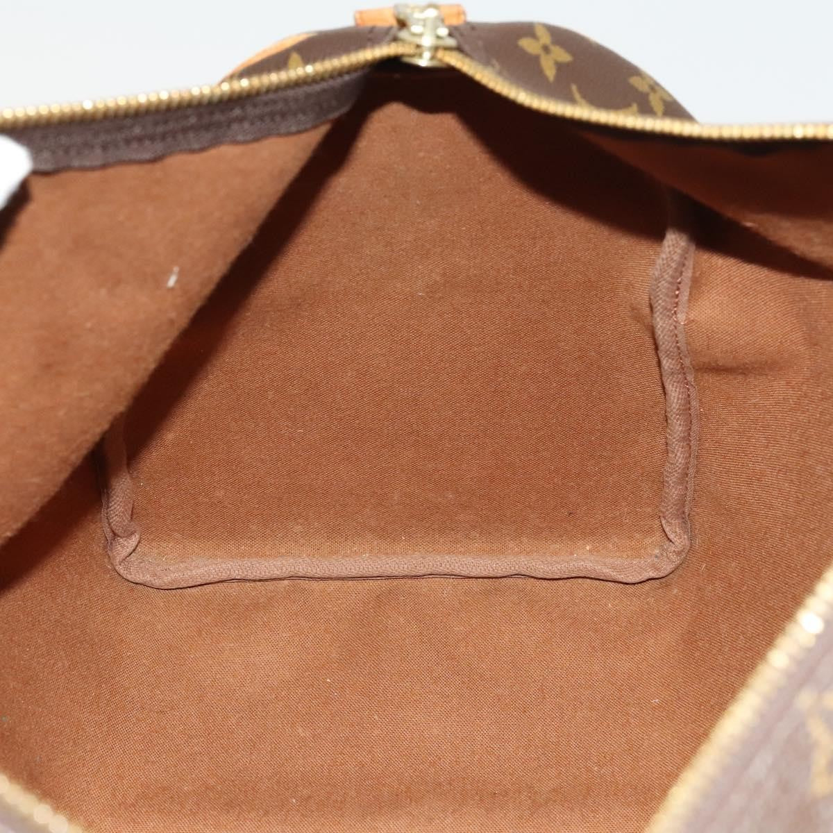 Louis Vuitton Keepall Bag Monogram Canvas, BROWN, CANVAS, Travel bag