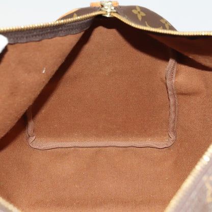 Louis Vuitton Keepall Bag Monogram Canvas, BROWN, CANVAS, Travel bag