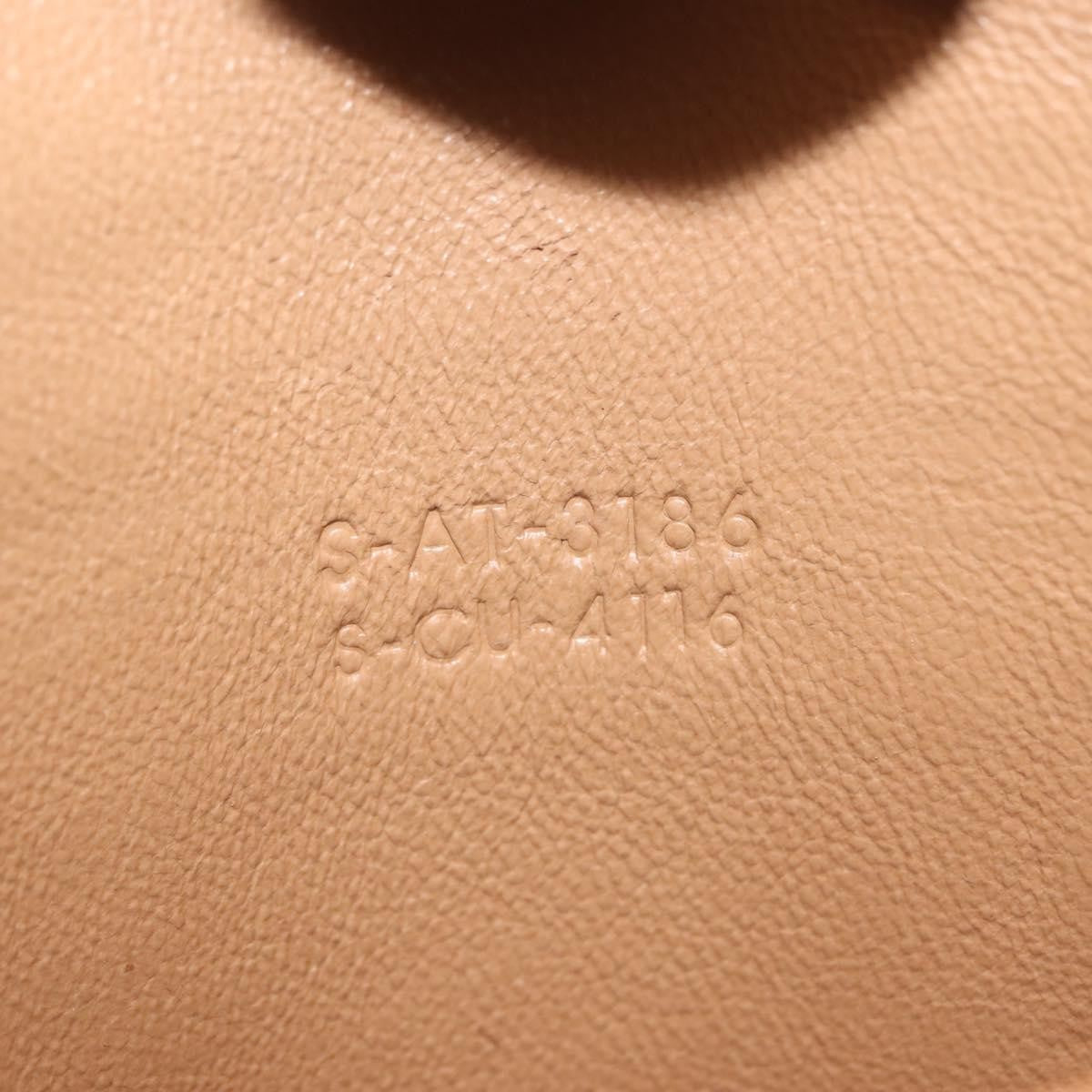 Celine Tricolor Luggage Bag Leather, BEIGE, LEATHER, Handbag