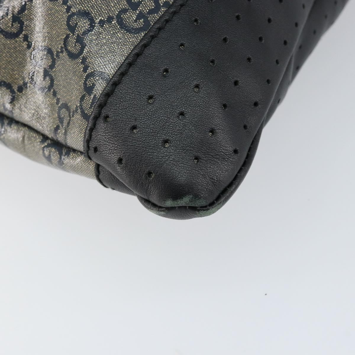 Gucci GG Canvas Bag Canvas, NAVY, CANVAS, Shoulder bag