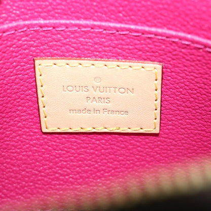 Louis Vuitton Cosmetic Pouch Limited Edition Patches Monogram Canvas, BROWN, CANVAS, Clutche & pouche