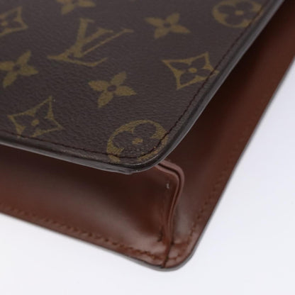 Louis Vuitton Pochette Homme Monogram Canvas, BROWN, CANVAS, Clutche & pouche