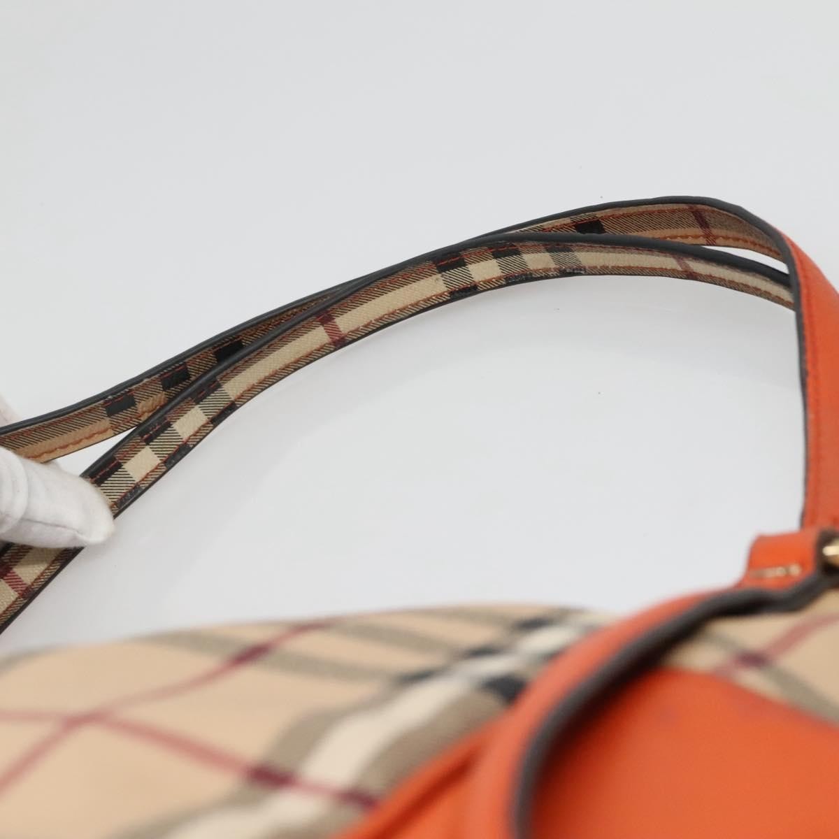 Burberry Canterbury Panels Tote Haymarket Coated Canvas and Leather, BEIGE, CANVAS, Tote bag