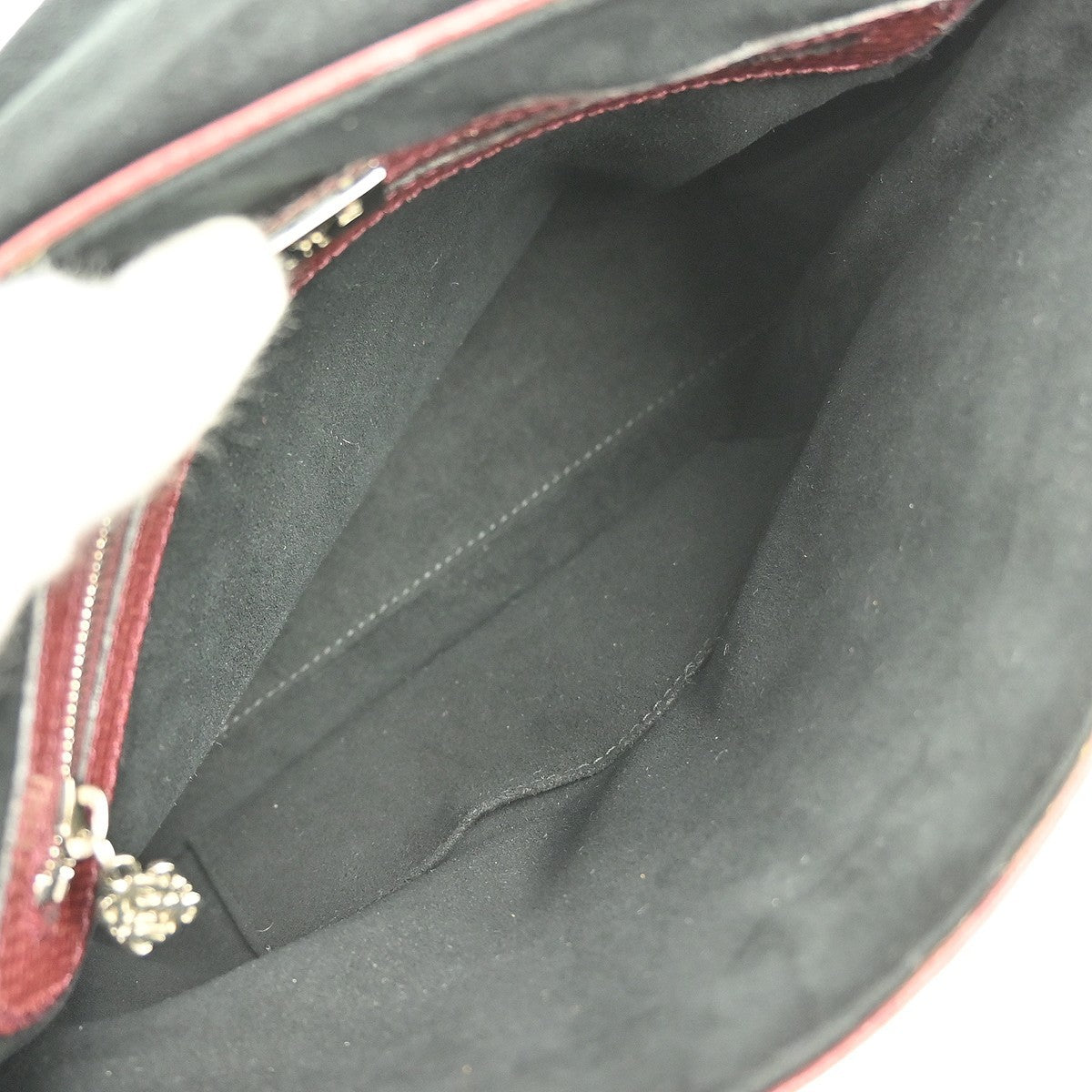 Loewe Vintage Shoulder Bag Leather, BURGUNDY, LEATHER, Shoulder bag