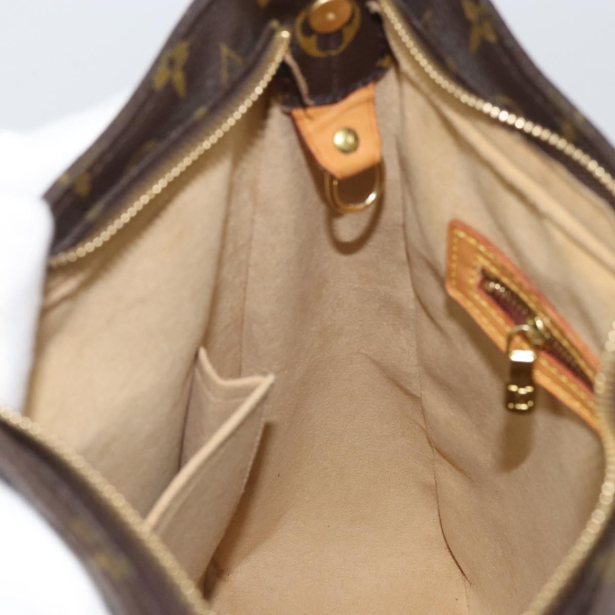 Louis Vuitton Looping Handbag Monogram Canvas, BROWN, CANVAS, Shoulder bag