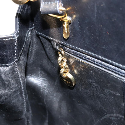 Salvatore Ferragamo Wanda Handbag Leather, BLACK, LEATHER, Handbag