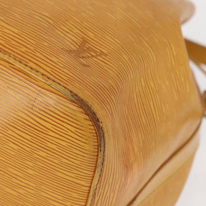 Louis Vuitton Petit Noe Handbag Epi Leather, YELLOW, LEATHER, Shoulder bag