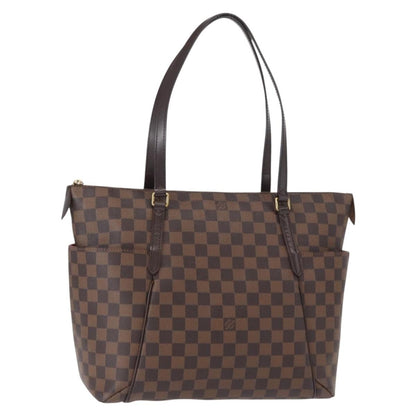 Louis Vuitton Totally Handbag Damier, BROWN, CANVAS, Tote bag