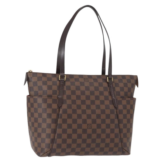 Louis Vuitton Totally Handbag Damier, BROWN, CANVAS, Tote bag