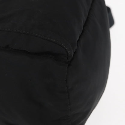 Prada Front Pocket Backpack Tessuto, BLACK, NYLON, Backpack