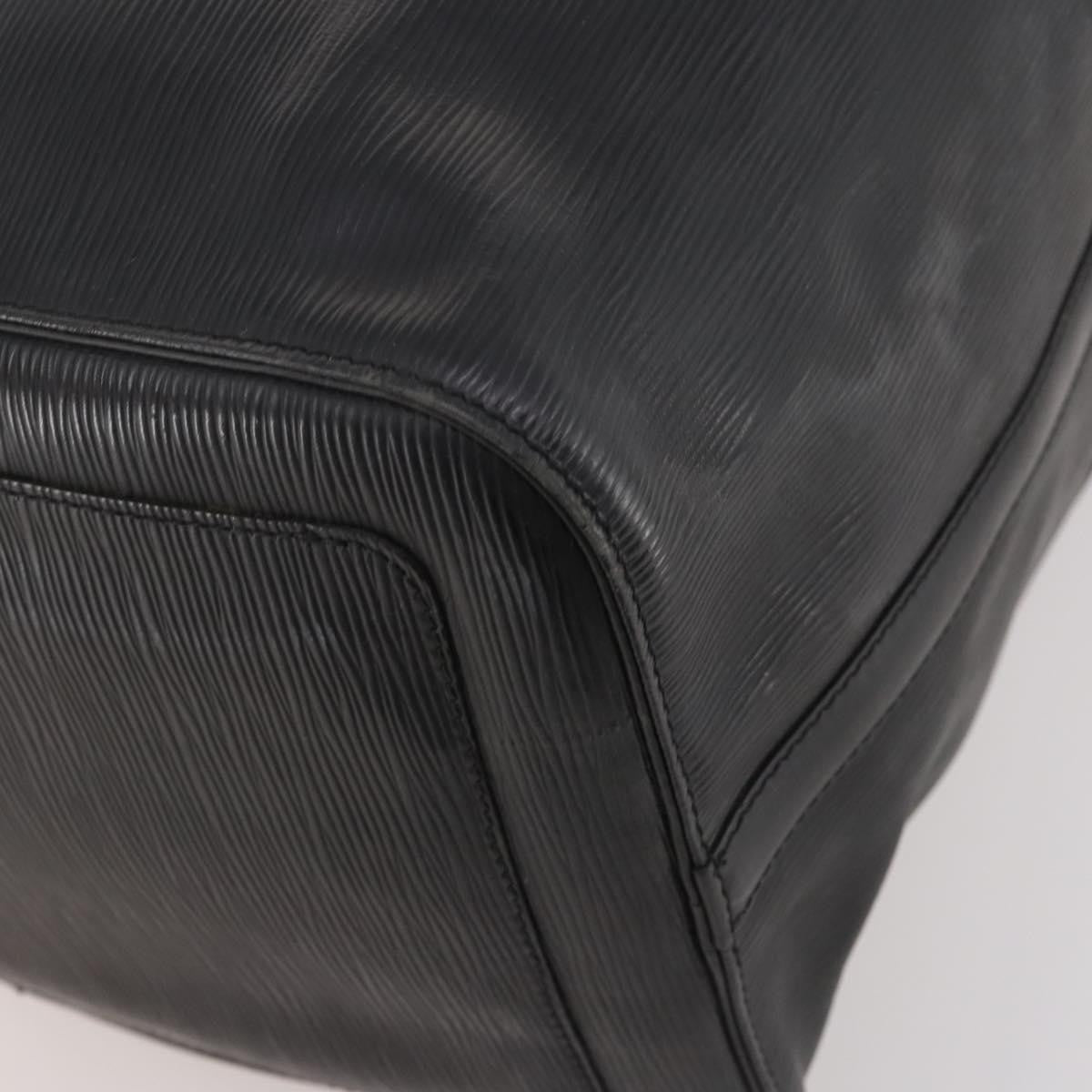 Louis Vuitton Keepall Bag Epi Leather, Black, Leather, Travel Bag