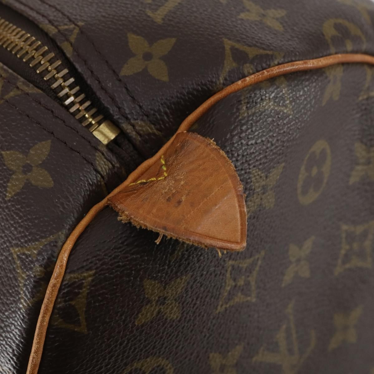 Louis Vuitton Keepall Bag Monogram Canvas, BROWN, CANVAS, Travel bag