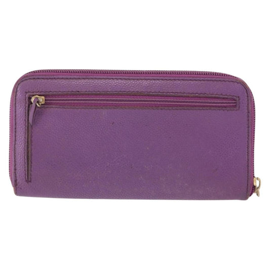 Chanel Timeless CC Zipped Wallet Caviar, PURPLE, LEATHER, Wallets