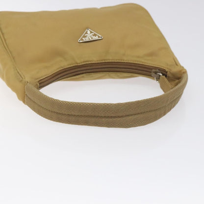 Prada Hobo Tessuto, BEIGE, NYLON, Clutche & pouche