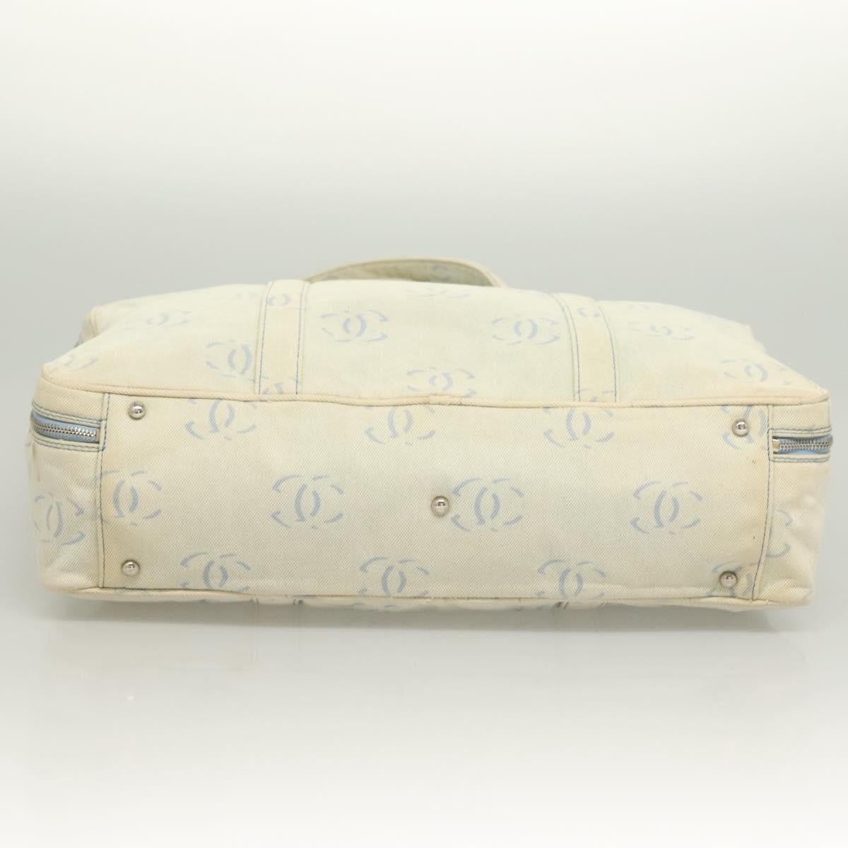 Chanel Zip Around Travel Bag Denim, BLUE, DENIM_JEANS, Travel bag