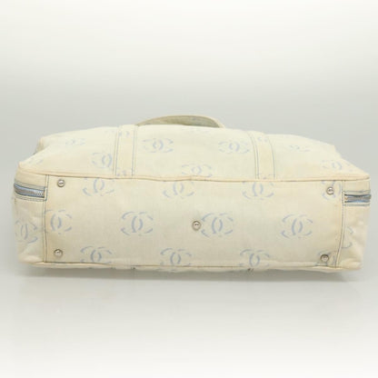 Chanel Zip Around Travel Bag Denim, BLUE, DENIM_JEANS, Travel bag