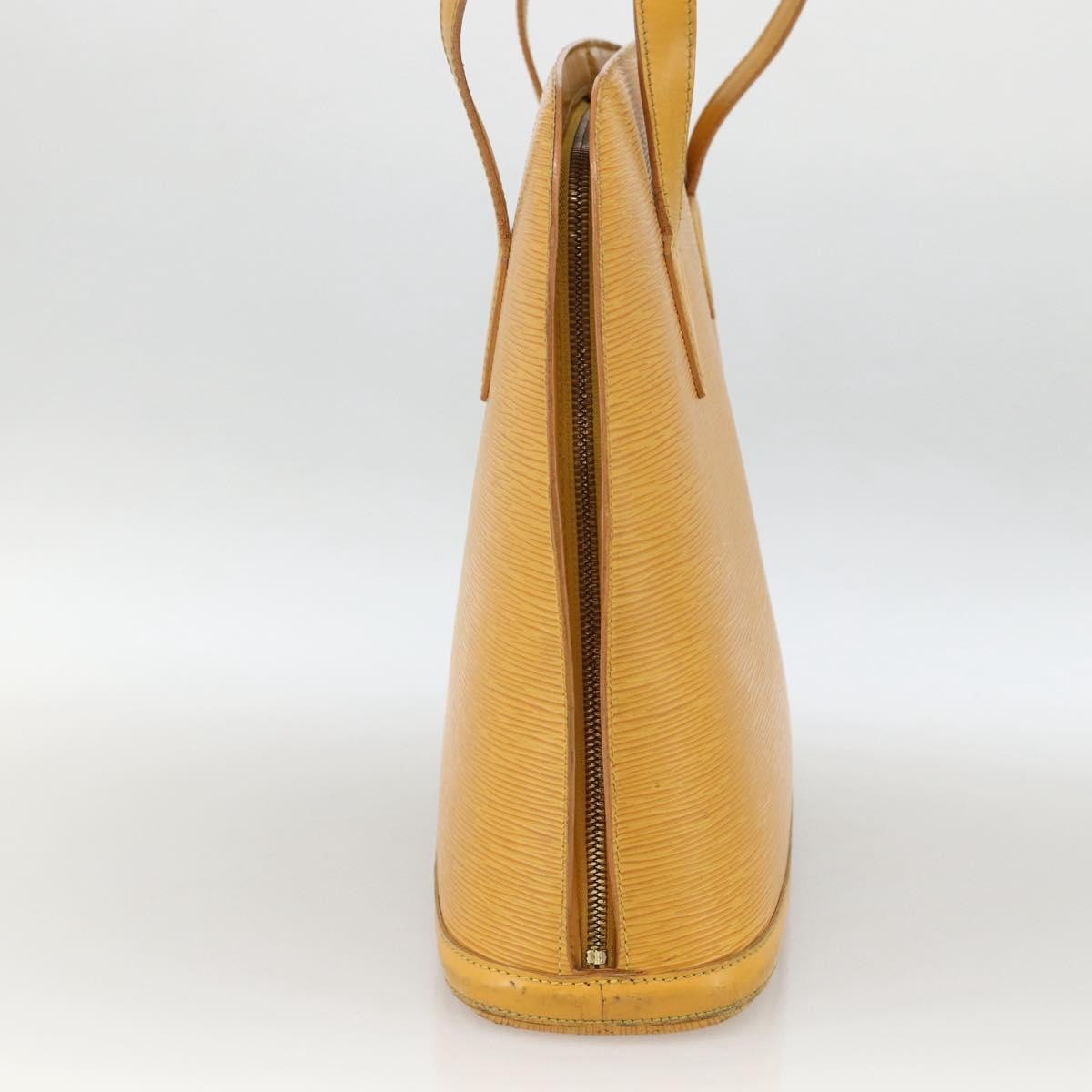 Louis Vuitton Lussac Handbag Epi Leather, Yellow, Leather, Shoulder Bag