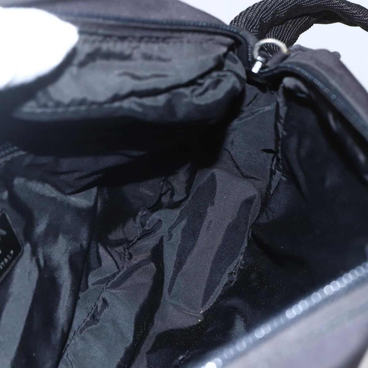 Prada Sport Zip Shoulder Bag Nylon, BLACK, NYLON, Shoulder bag