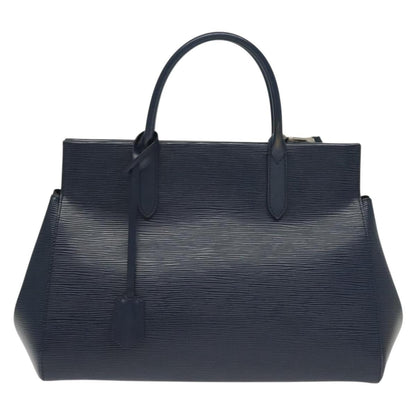 Louis Vuitton Marly Handbag Epi Leather, NAVY, LEATHER, Handbag