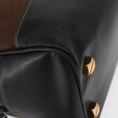 Loewe Vintage Velazquez Top Handle Bag Leather, BROWN, LEATHER, Handbag