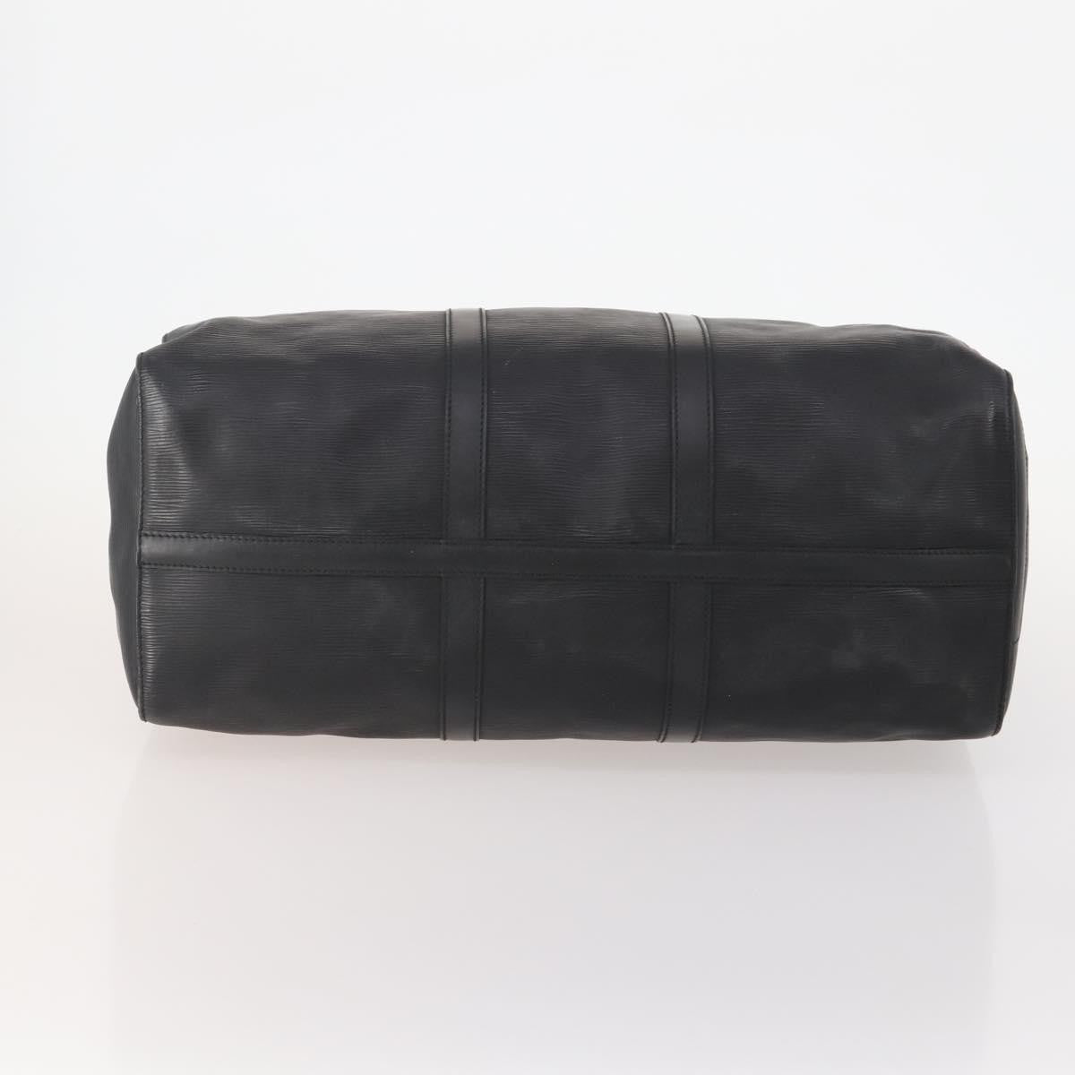 Louis Vuitton Keepall Bag Epi Leather, Black, Leather, Travel Bag