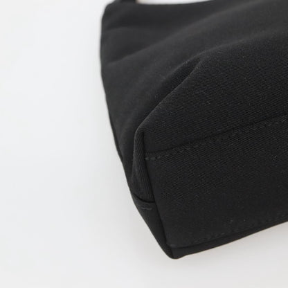 Salvatore Ferragamo Vala Shoulder Bag Nylon, BLACK, NYLON, Shoulder bag