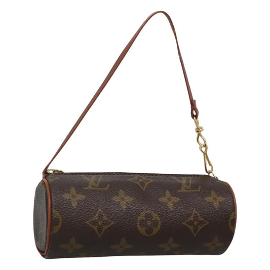 Louis Vuitton Papillon Pochette Monogram Canvas, BROWN, CANVAS, Handbag