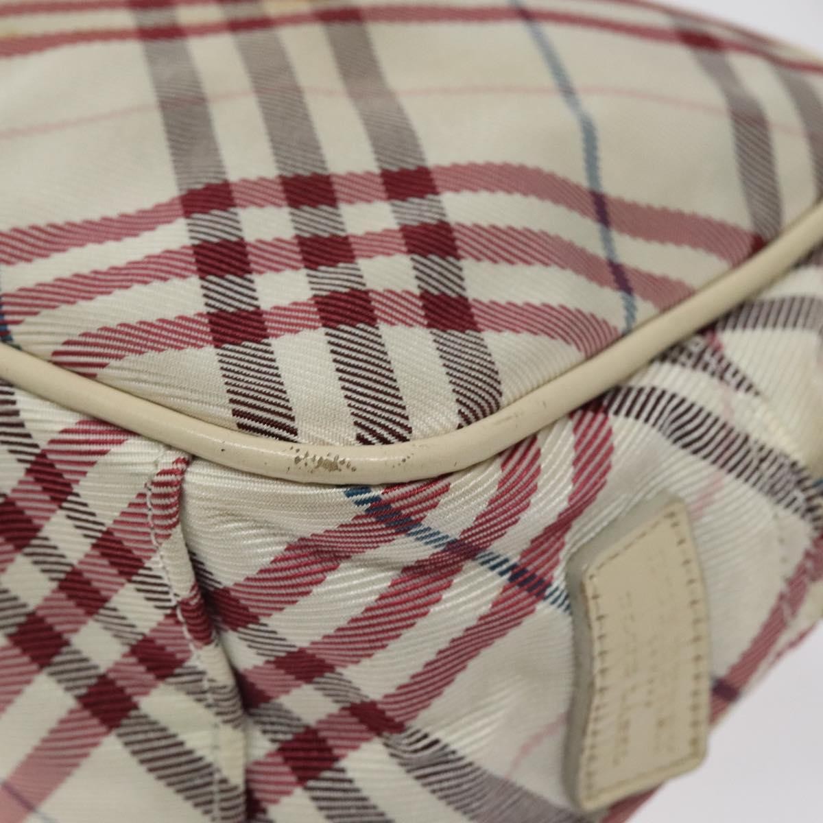 Burberry Nova Check Blue Label Nylon, BEIGE, NYLON, Shoulder bag