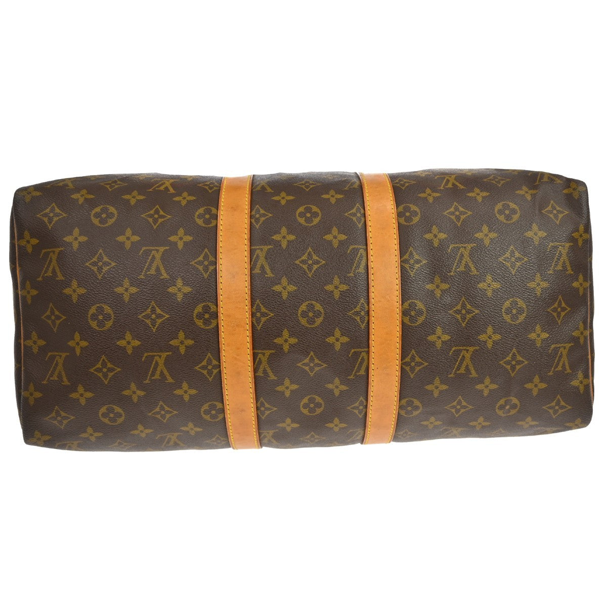 Louis Vuitton Keepall Bag Monogram Canvas, Brown, Canvas, Travel Bag