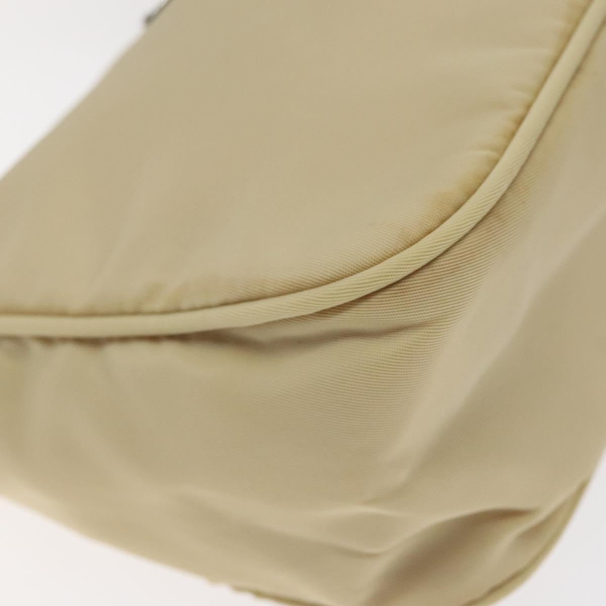 Prada Hobo Tessuto, BEIGE, NYLON, Handbag