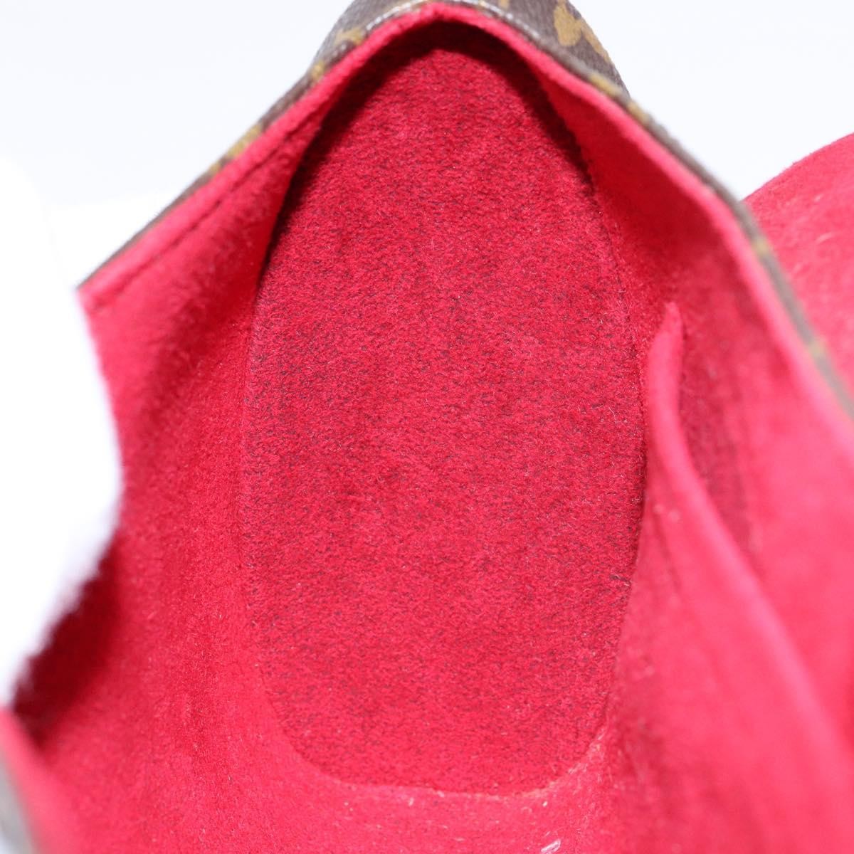 Louis Vuitton Sonatine Handbag Monogram Canvas, BROWN, CANVAS, Handbag