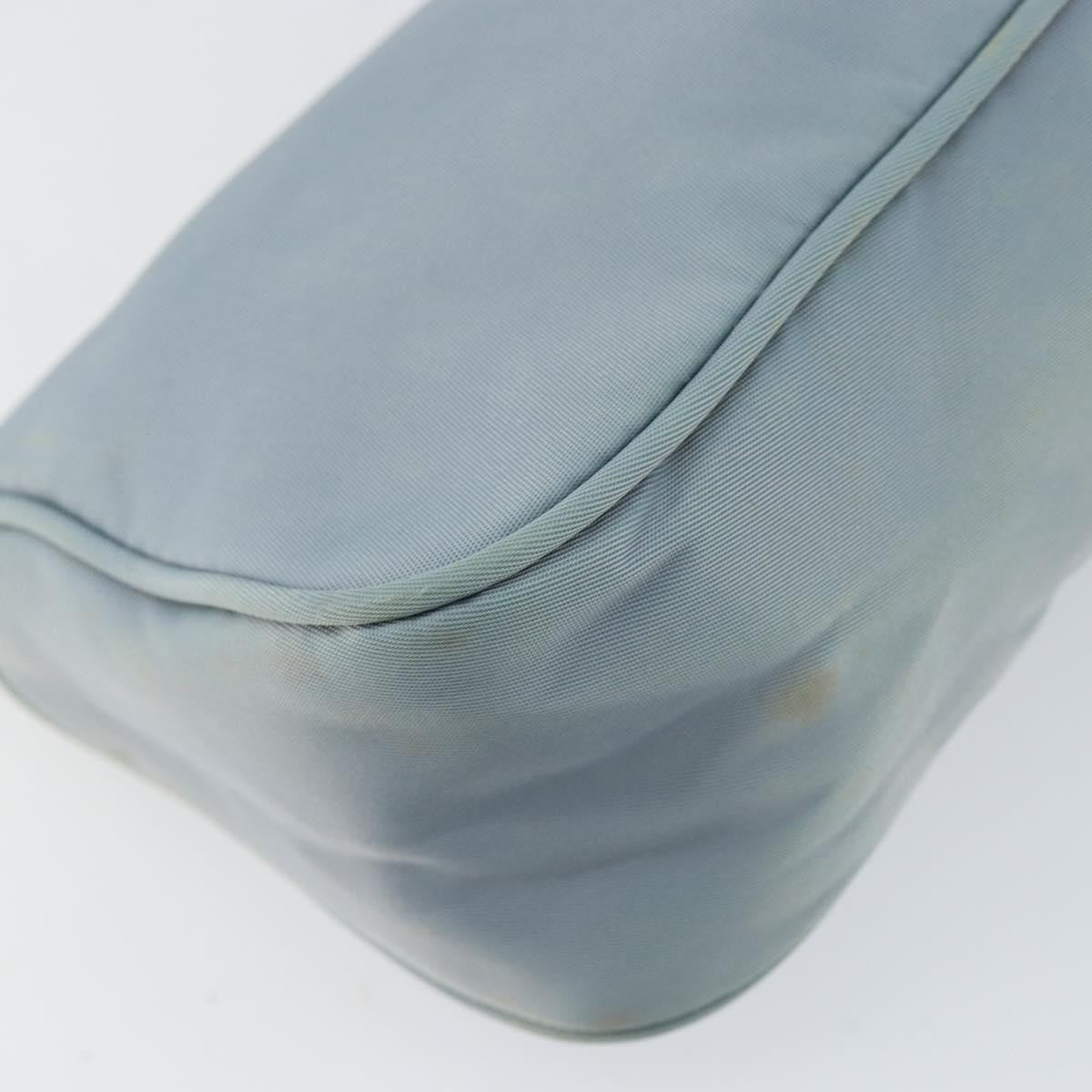 Prada Pochette Shoulder Bag Tessuto, BLUE, NYLON, Clutche & pouche