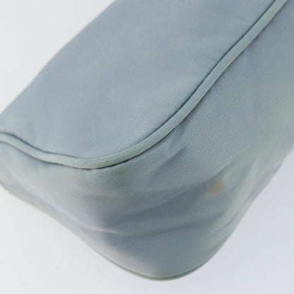 Prada Pochette Shoulder Bag Tessuto, BLUE, NYLON, Clutche & pouche
