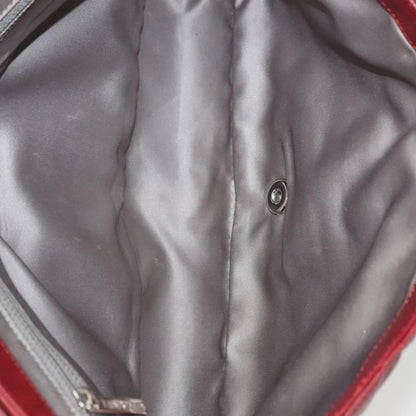 Chanel Now and Forever Flap Bag Quilted Lambskin, RED, LEATHER, Shoulder bag